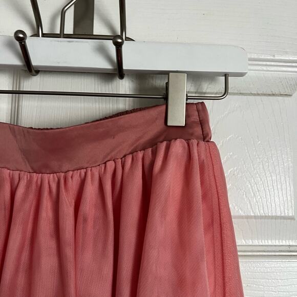ModCloth women's Skirt Pink Tulle Layered Midi XS - Picture 5 of 10
